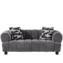 Modern Velvet Fabric 2 Seater Sofa RAVEN