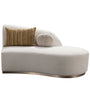 Modern Boucle Fabric Modular Chaise 2 Seater Sofa LOOMI