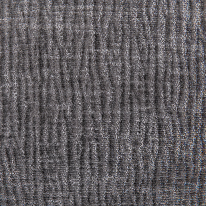 Modern velvet fabric 3 seater sofa raven in real life style.