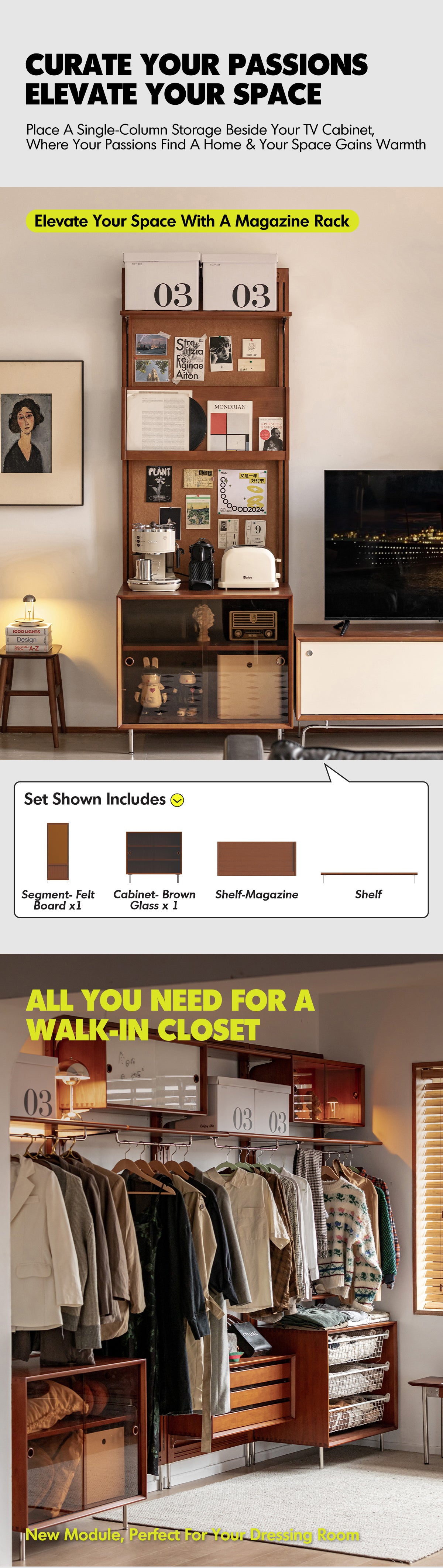 Bauhaus Boxwood Modular Hanging Wall Shelf System MUSE ENTRYWAY Good to Know - 11