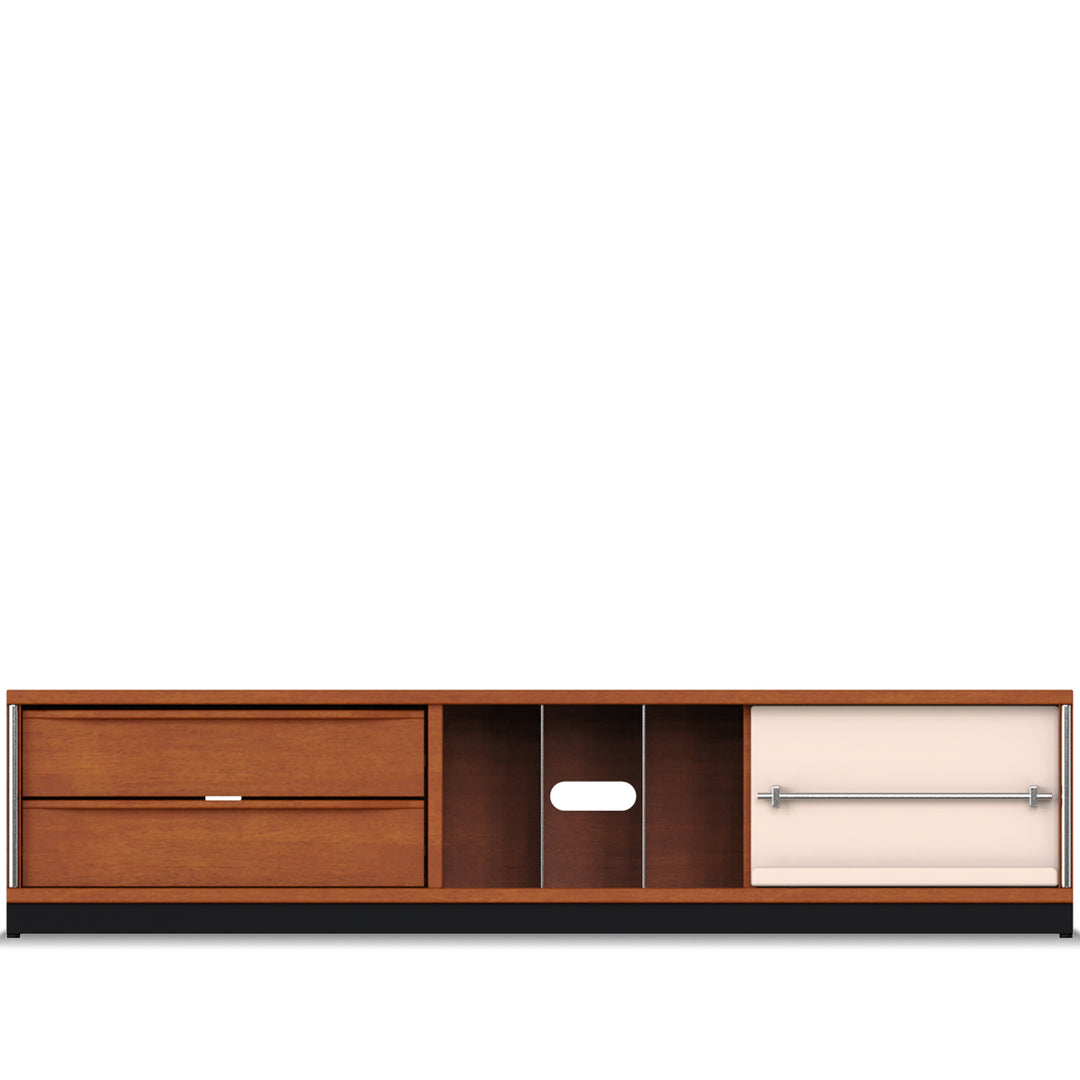 Vintage boxwood modular tv console silver wing conceptual design.