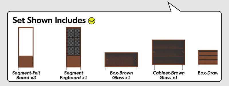Bauhaus Boxwood Modular Hanging Wall Shelf System MUSE ENTRYWAY Good to Know - 14