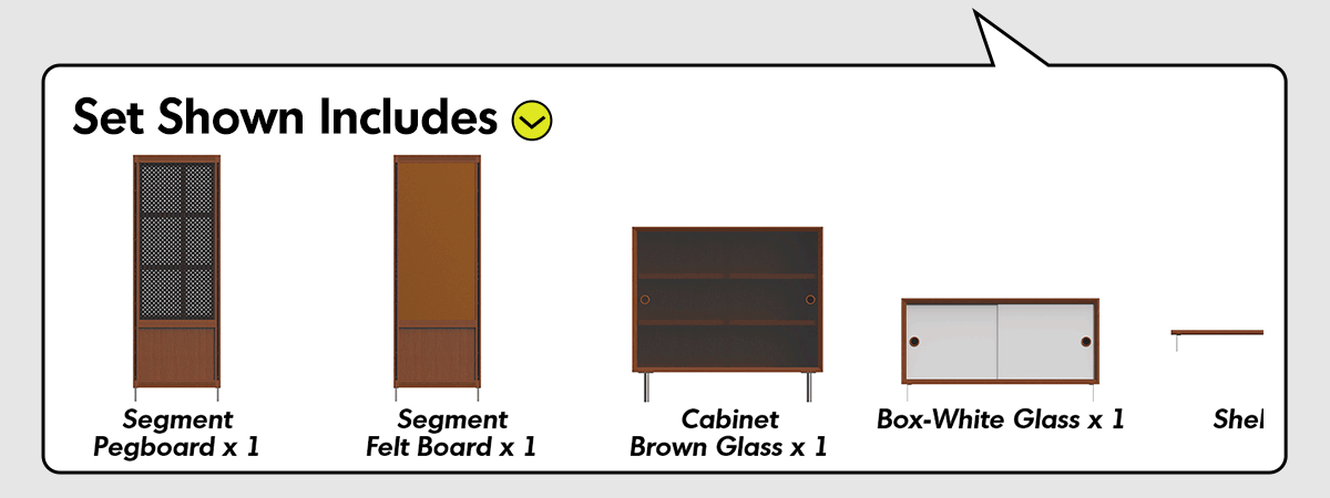 Bauhaus Boxwood Modular Hanging Wall Shelf System MUSE ENTRYWAY Good to Know - 16
