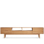 Scandinavian Oak Wood TV Console BERRY