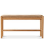 Scandinavian Oak Wood Shoe Changing Bench FUJI