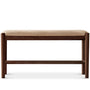 Japandi Oak Wood Shoe Changing Bench FUJI WALNUT