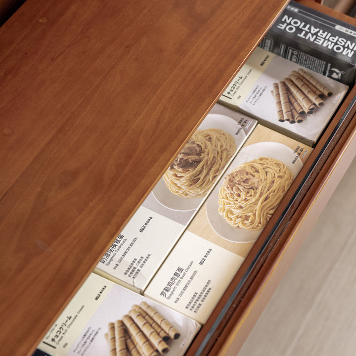 Vintage boxwood modular hanging wall shelf system muse dining detail 2.