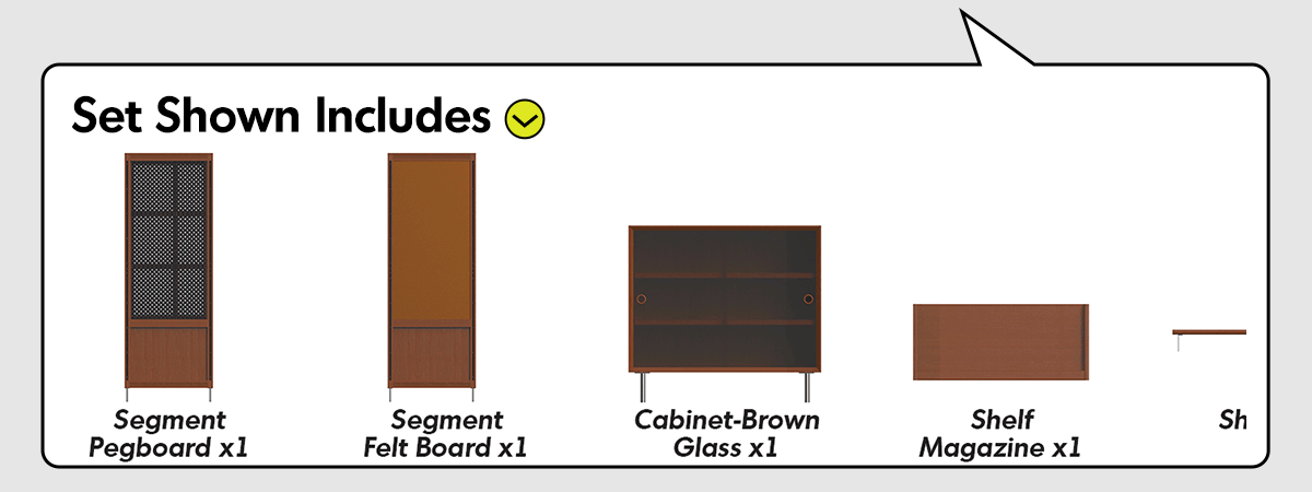 Bauhaus Boxwood Modular Hanging Wall Shelf System MUSE ENTRYWAY Good to Know - 18