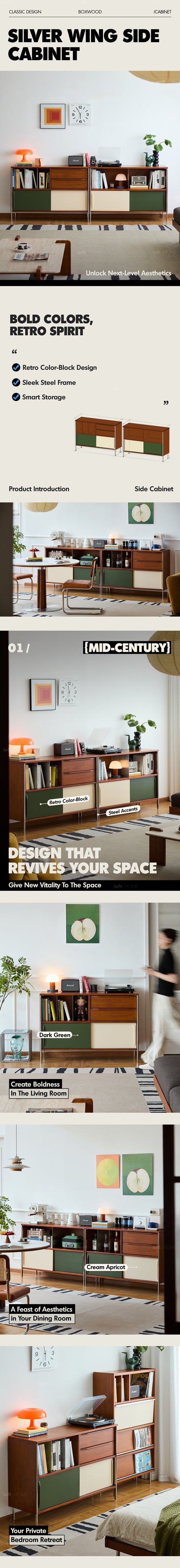 Bauhaus Boxwood Side Cabinet SILVER WING Good to Know Preview-1