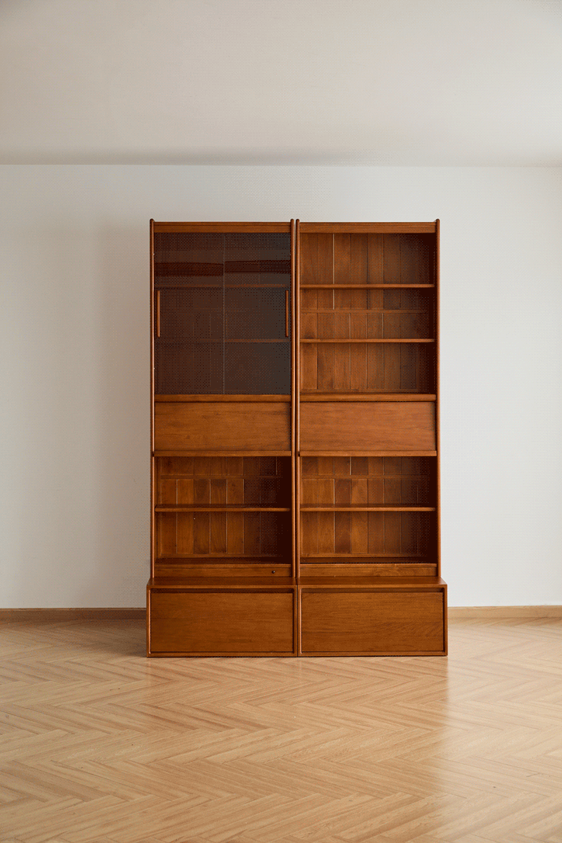 Vintage boxwood bookshelf vista color swatches.