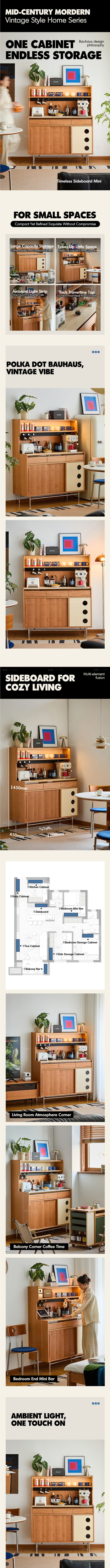 Scandinavian Sintered Stone Storage Side Cabinet TIME Good to Know Preview-1