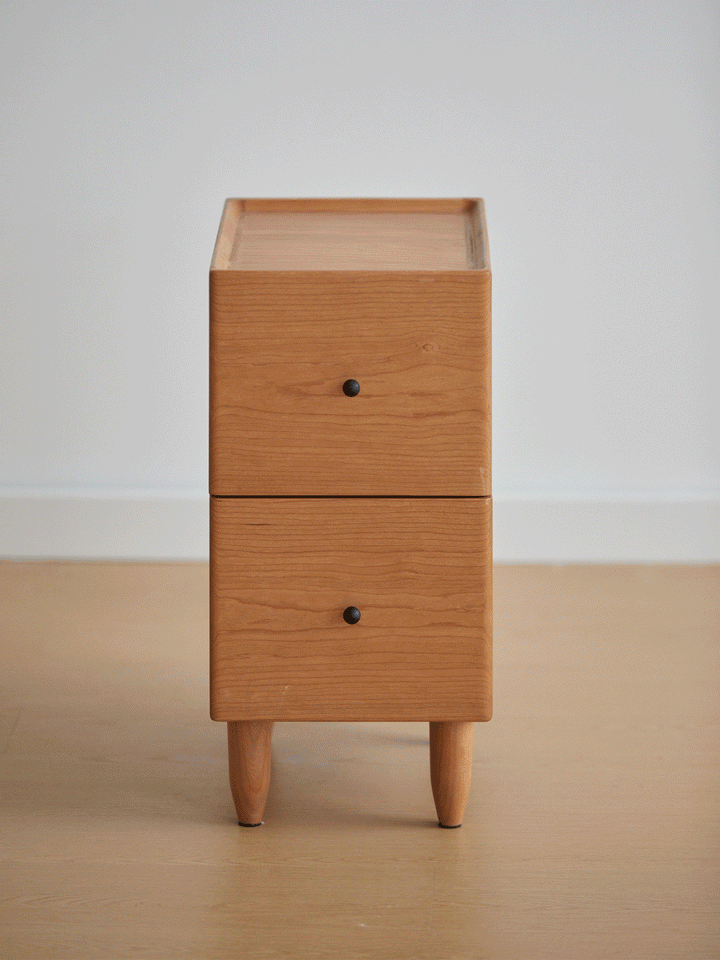 Scandinavian Cherry Wood Side Table CABO
