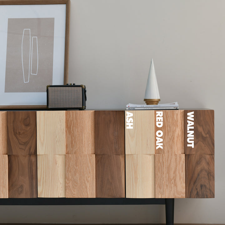 Scandinavian Wood TV Console VARIATION 2 Color Swatch