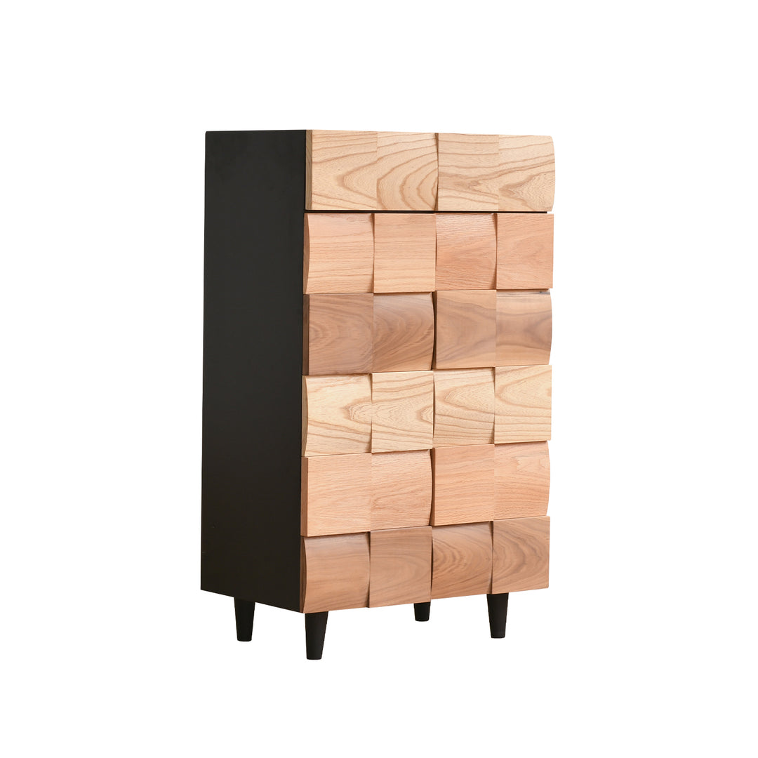 Scandinavian Wood Shoe Cabinet VARIATION Conceptual