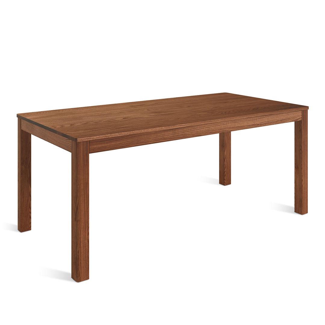 Scandinavian Wood Dining Table ROTTER Situational