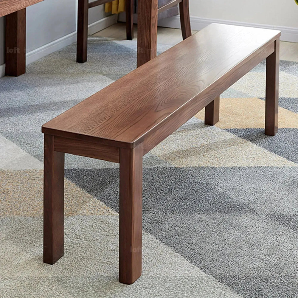 (Fast Delivery) Scandinavian Wood Dining Bench ROTTER Conceptual