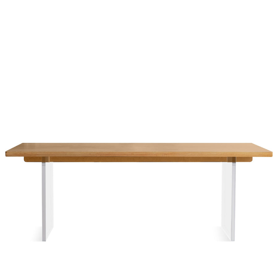 Scandinavian Wood Dining Table FLOAT White Background