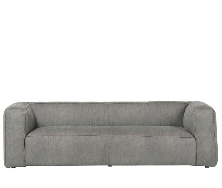 Vintage canvas fabric 3.5 seater sofa finesse environmental situation.