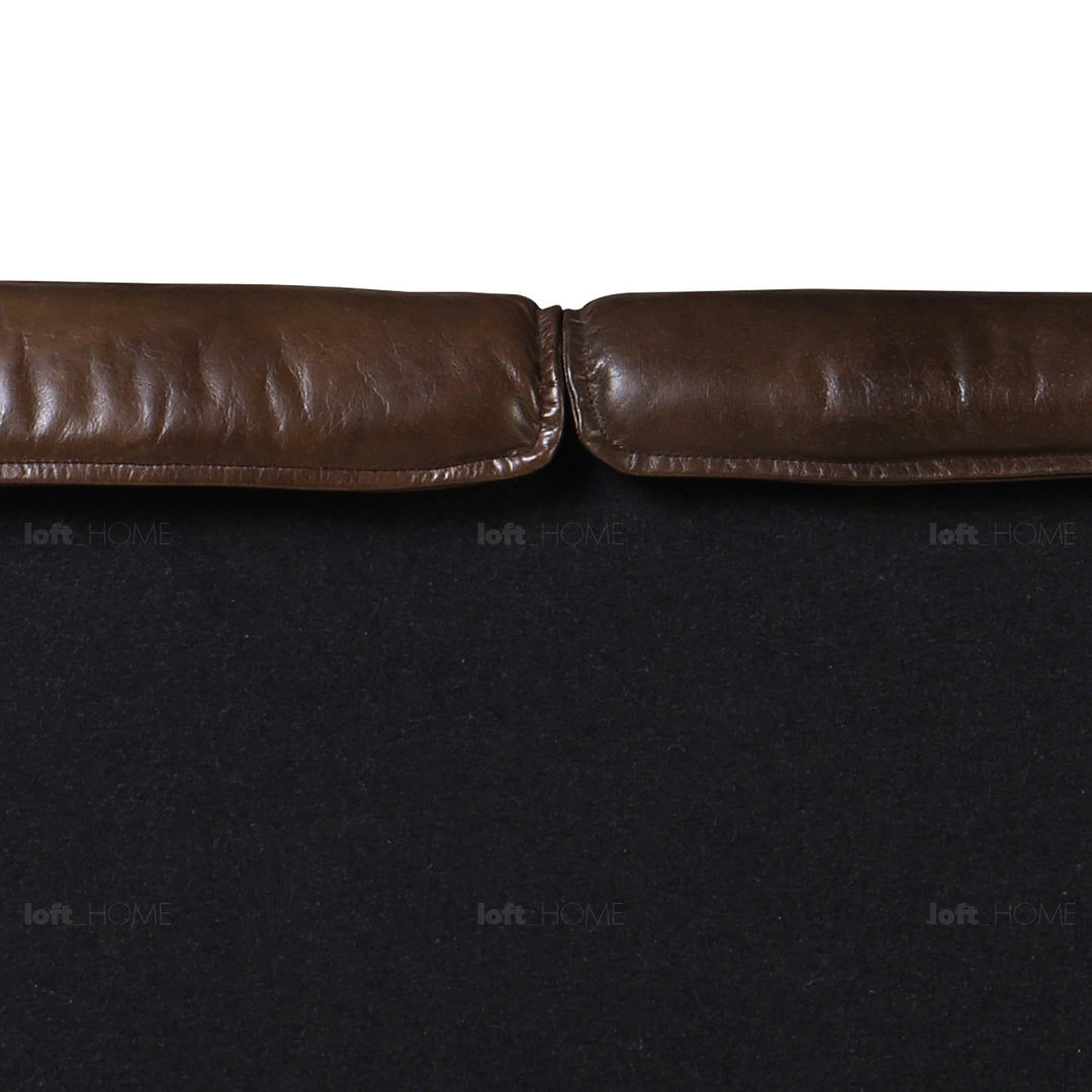 Vintage Genuine Leather Bed Frame SADDLEBACK Conceptual