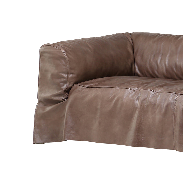 Vintage Genuine Leather 3 Seater Sofa EAMES Conceptual