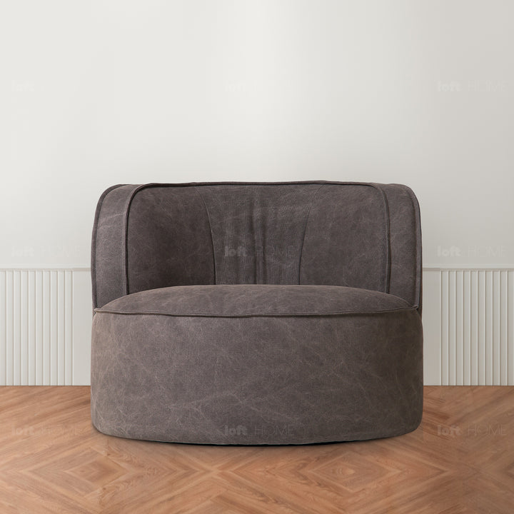 Vintage Fabric Revolving 1 Seater Sofa HULK Life Style