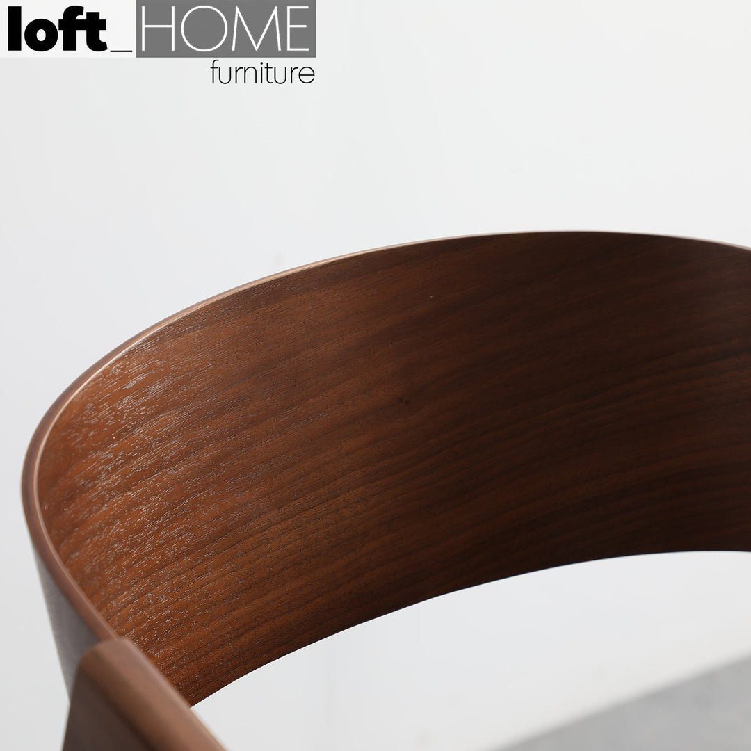 (Fast Delivery) Scandinavian Wood Dining Chair SIMONE Detail 13