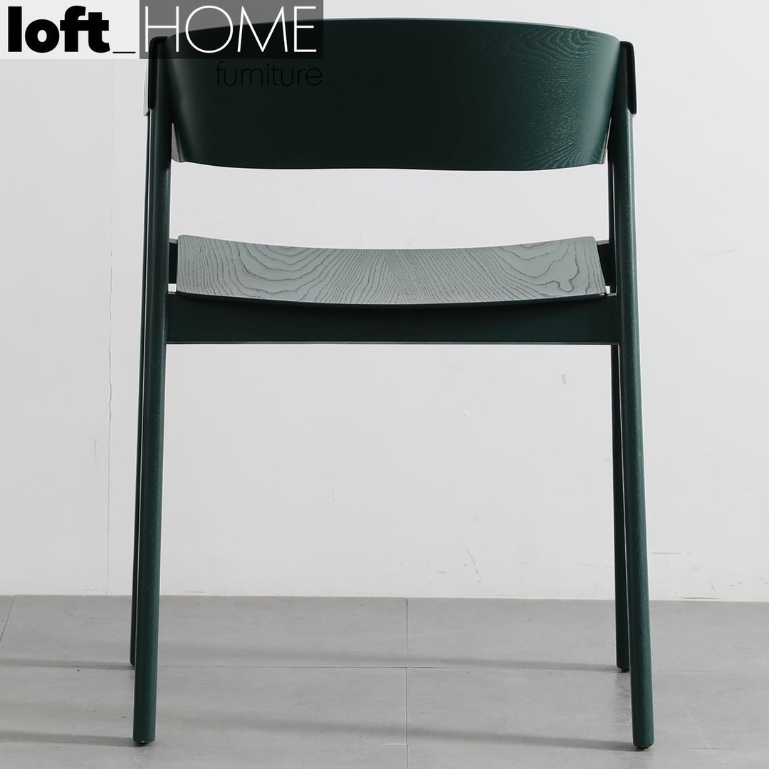 (Fast Delivery) Scandinavian Wood Dining Chair SIMONE Detail 18