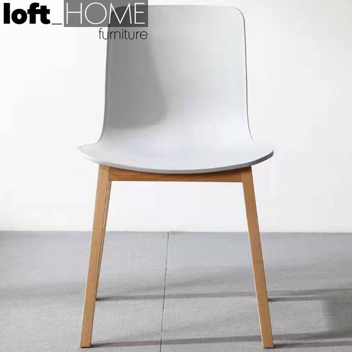 (Fast Delivery) Scandinavian Plastic Dining Chair HARBOUR Color Swatch