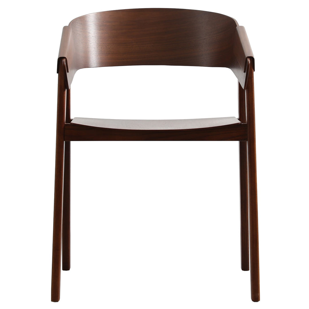 (Fast Delivery) Scandinavian Wood Dining Chair SIMONE Detail 1