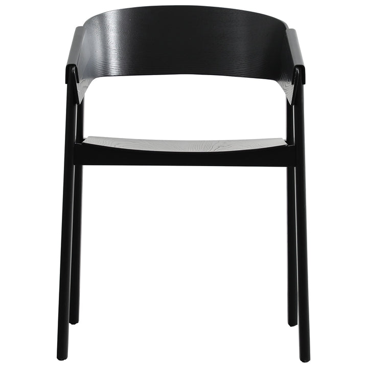 (Fast Delivery) Scandinavian Wood Dining Chair SIMONE Detail 43