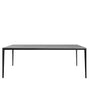 Minimalist Sintered Stone Dining Table LONG ISLAND BLACK