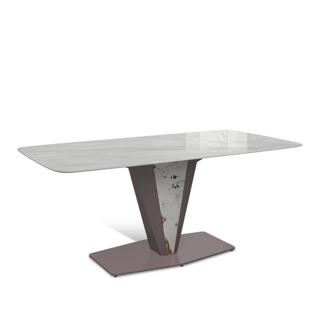 Modern Sintered Stone Dining Table LIBERALITY Situational