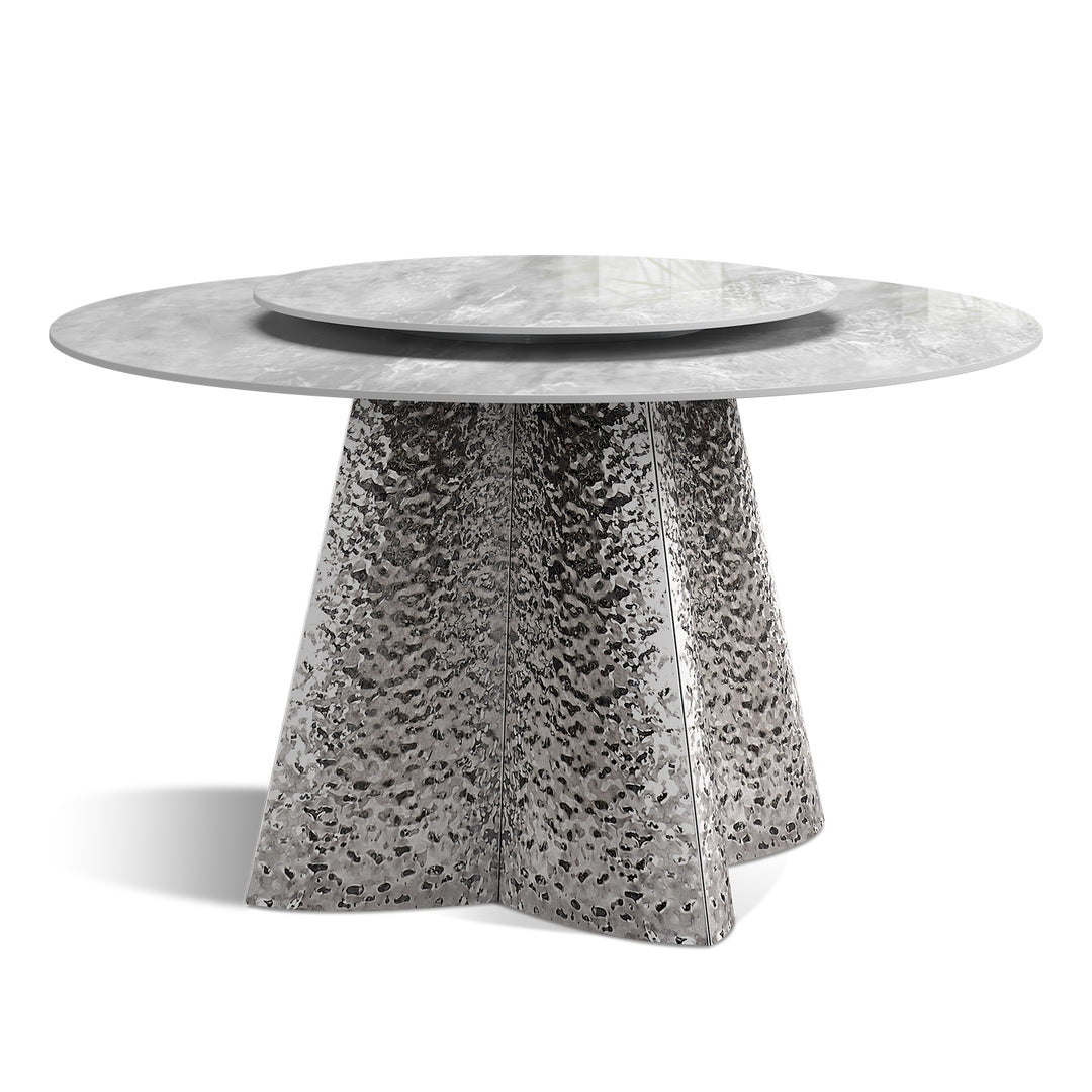 Modern Sintered Stone Round Dining Table JULIA Conceptual