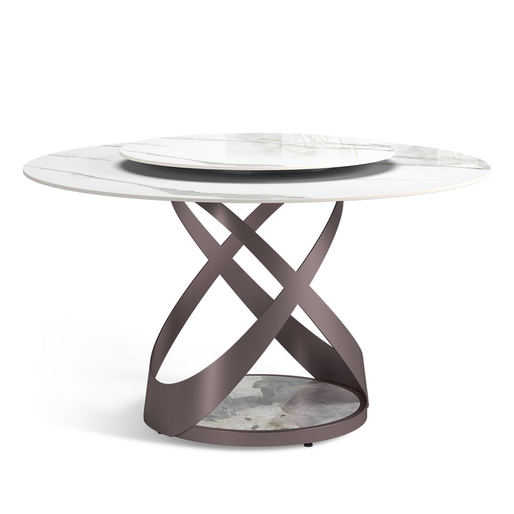 Modern Sintered Stone Round Dining Table COREY Environmental