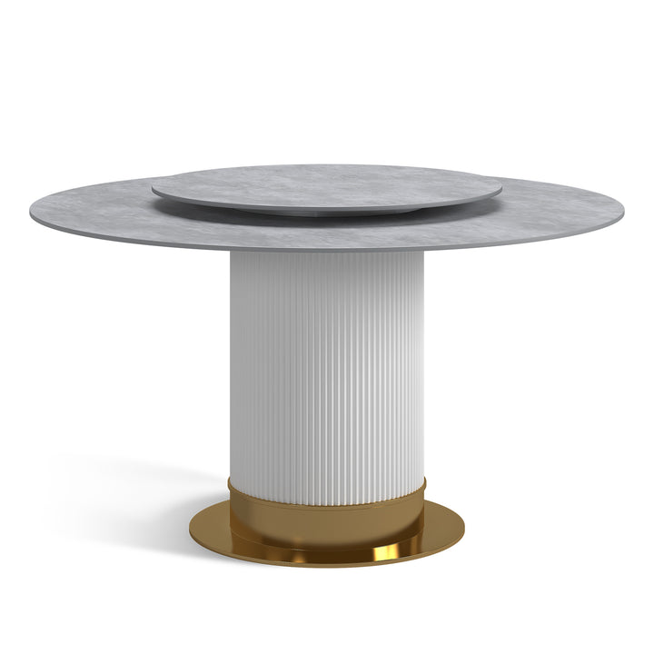 Modern Sintered Stone Round Dining Table COLUMBIA Environmental
