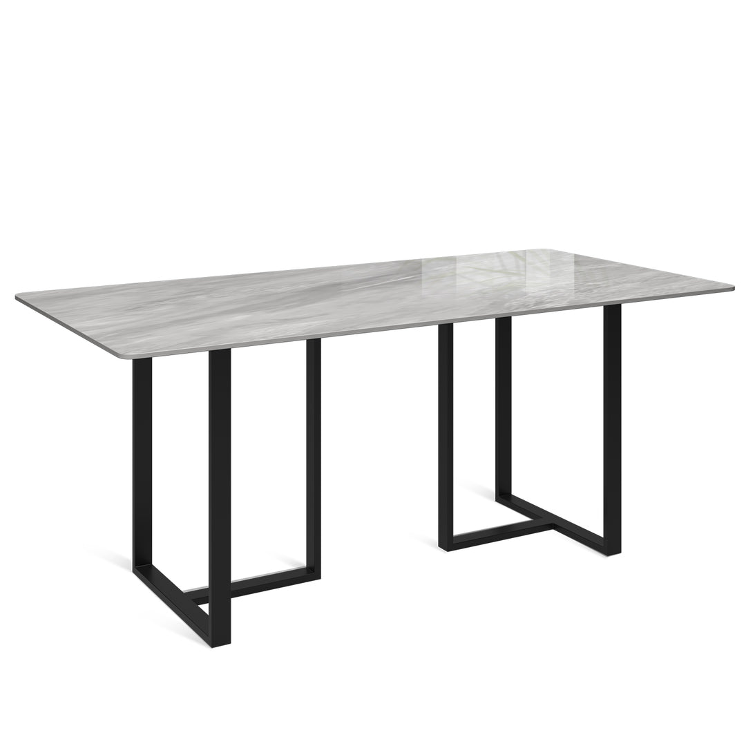 Modern Sintered Stone Dining Table GEMINI Situational