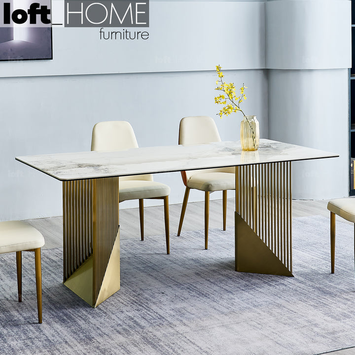 Modern Sintered Stone Dining Table LUXOR Primary Product
