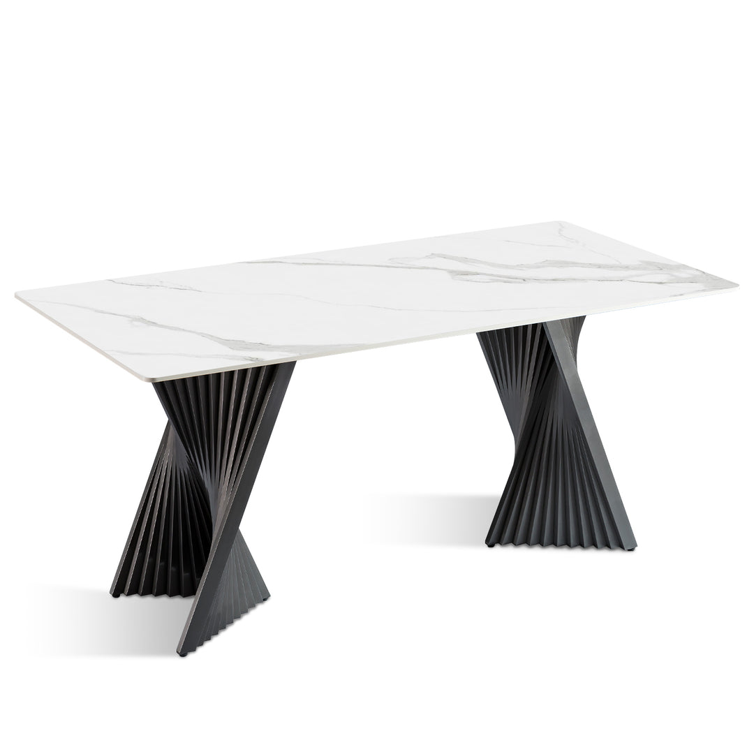 Modern Sintered Stone Dining Table SPIRAL Panoramic