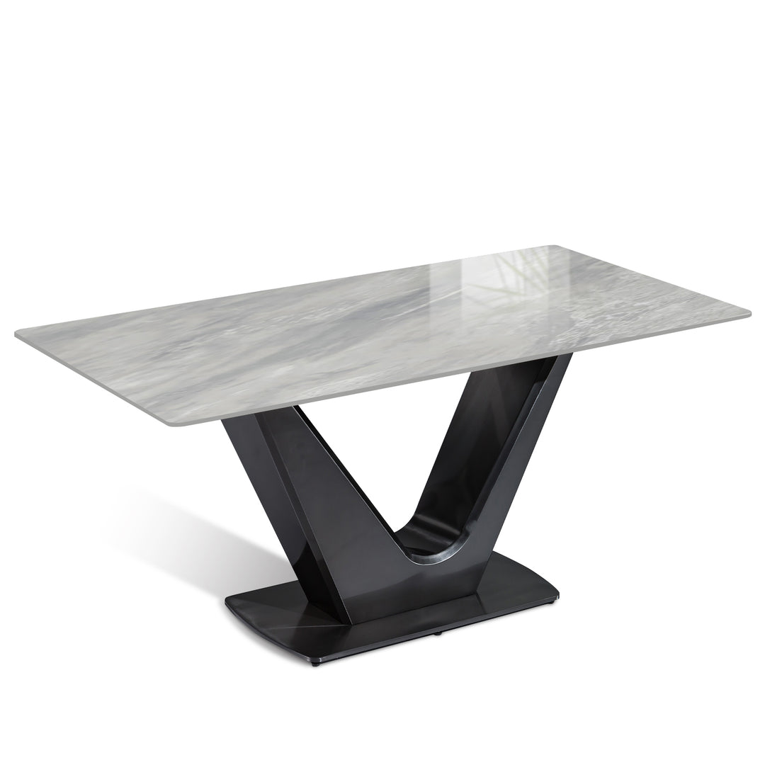 Modern Sintered Stone Dining Table TITAN V Situational