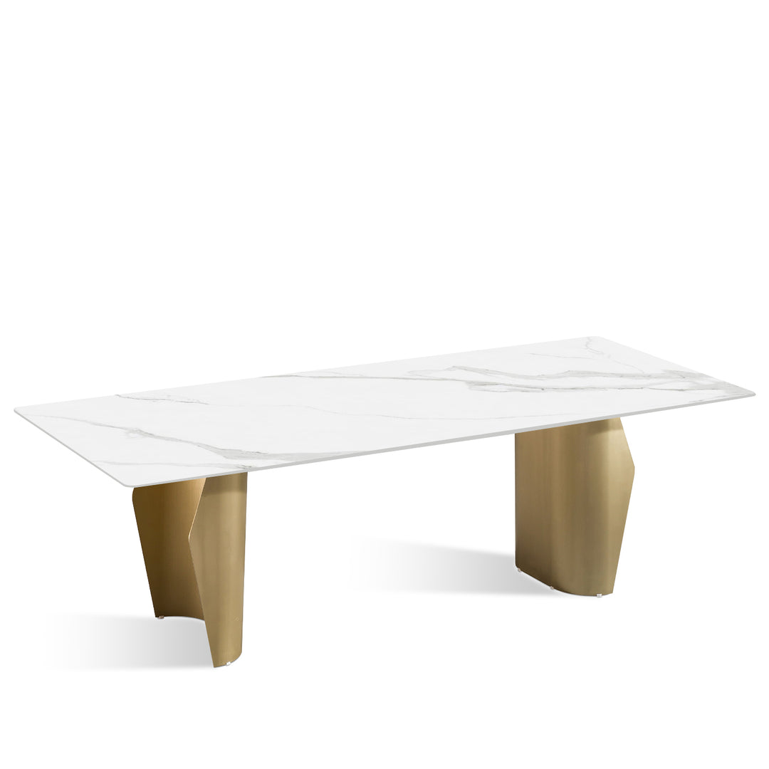 Modern Sintered Stone Dining Table EDGE Panoramic