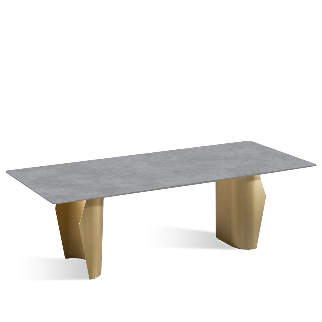 Modern Sintered Stone Dining Table EDGE Environmental