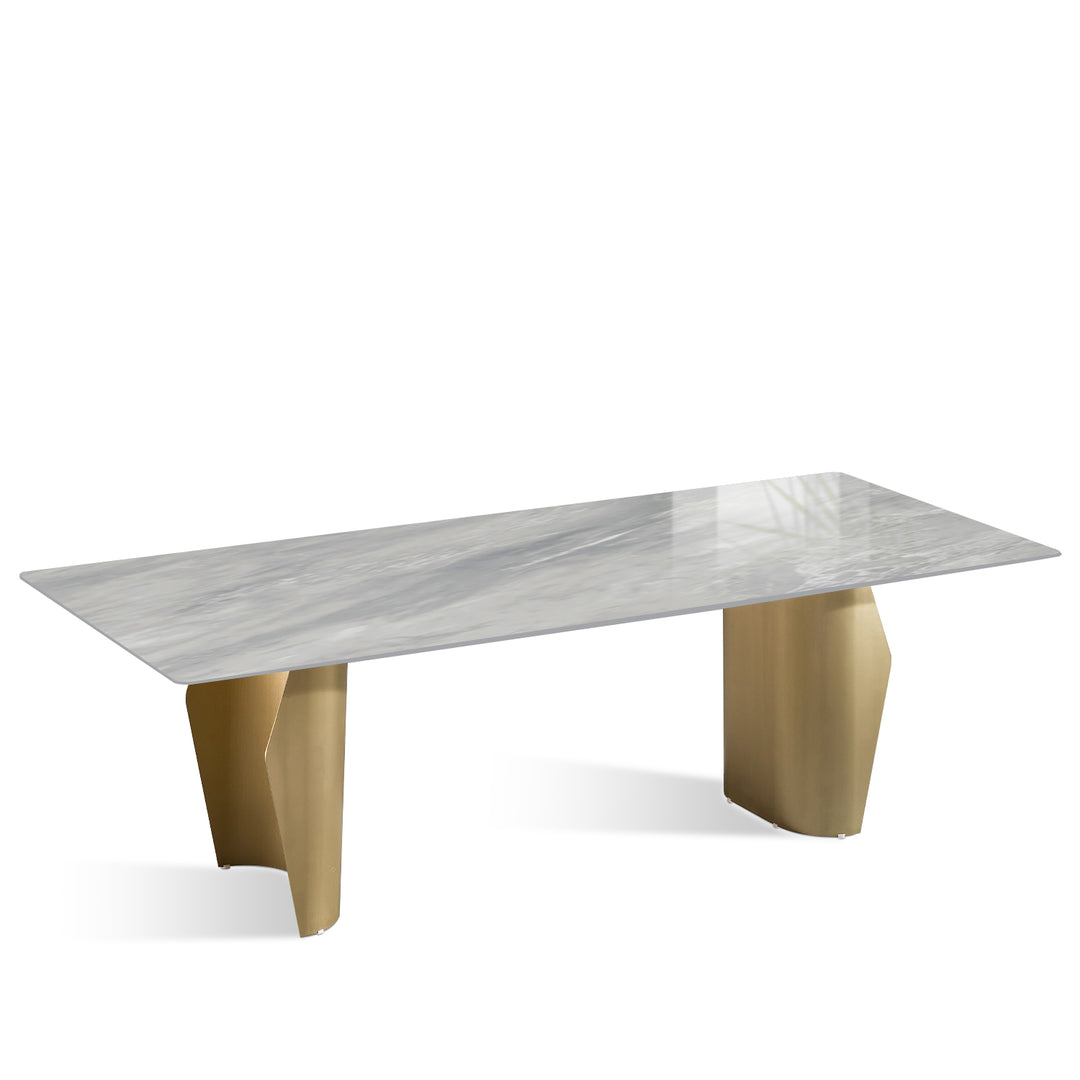 Modern Sintered Stone Dining Table EDGE Situational