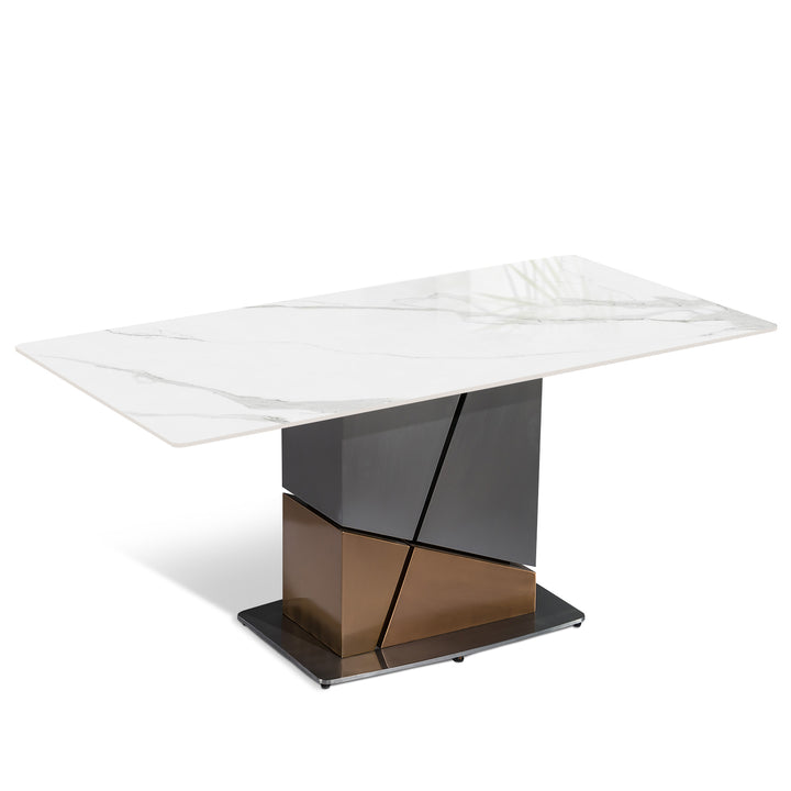 Modern Sintered Stone Dining Table SCULPTURAL Conceptual