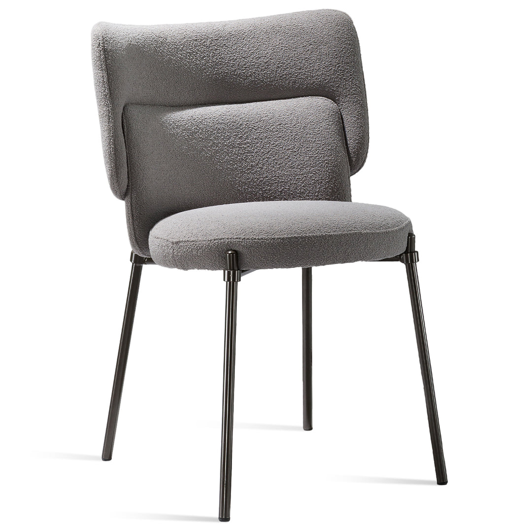 Modern Fabric Dining Chair CLOUD White Background