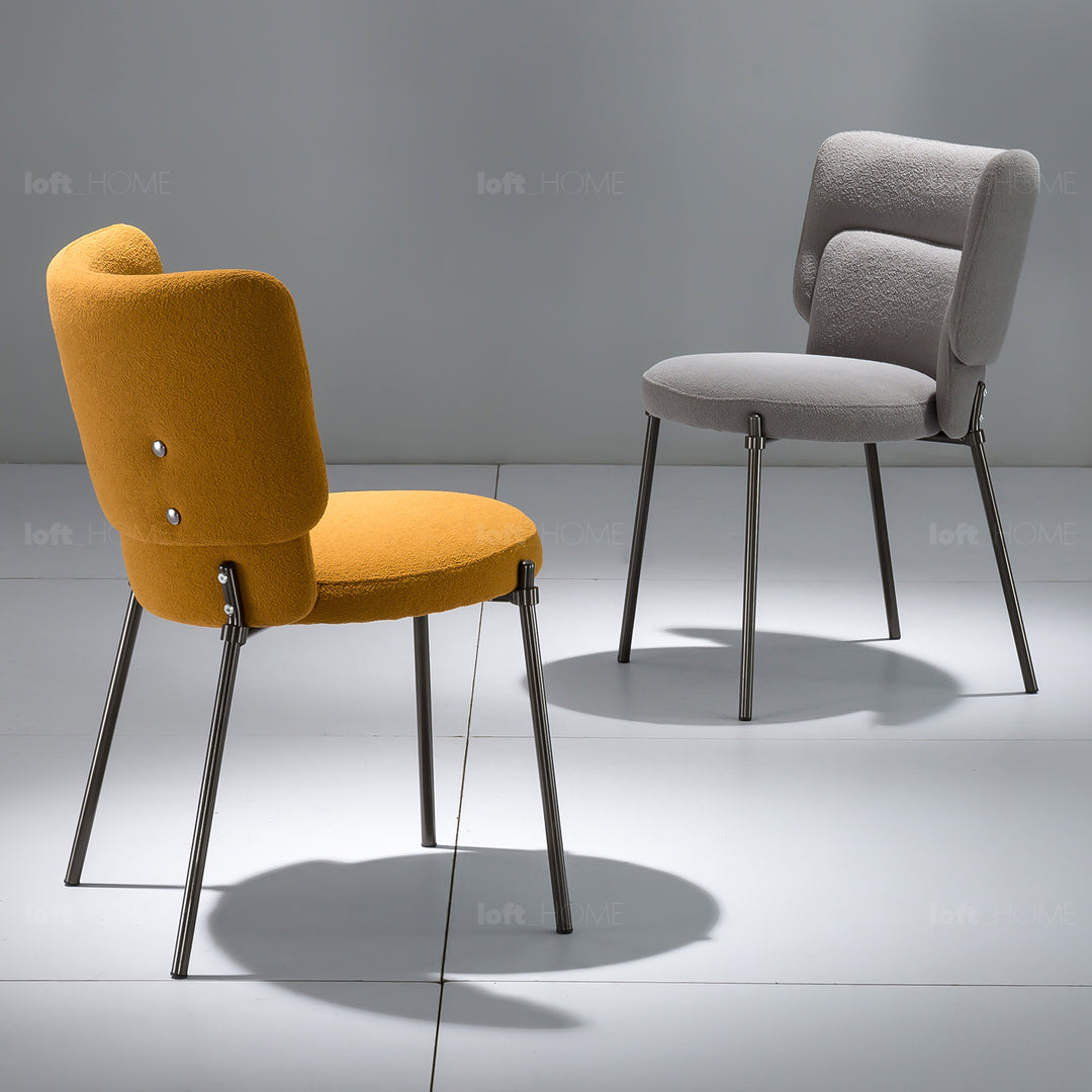 Modern Fabric Dining Chair CLOUD Environmental