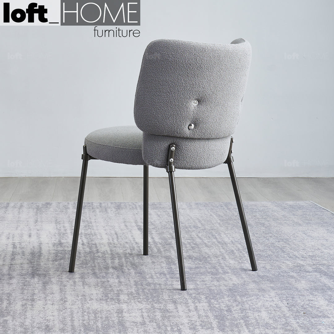 Modern Fabric Dining Chair CLOUD Primary Product