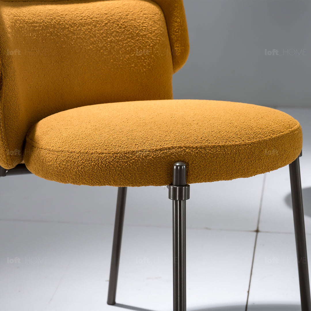Modern Fabric Dining Chair CLOUD Detail 1