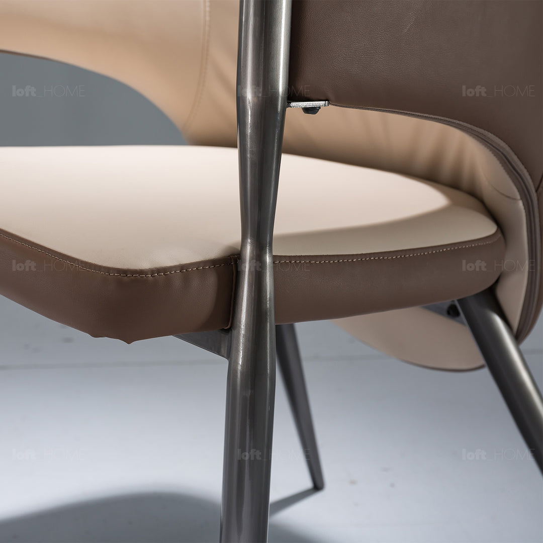 Modern PU leather Dining Chair AYE Detail
