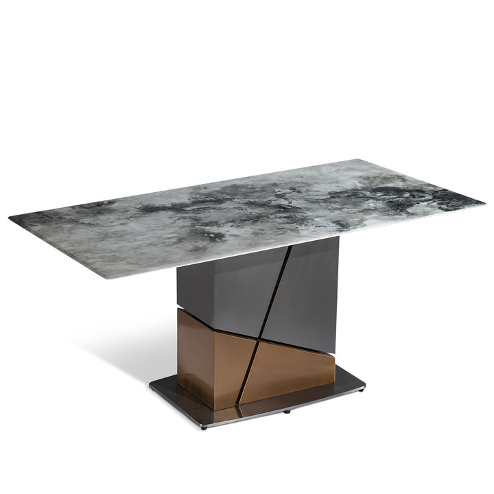 Modern Luxury Stone Dining Table SCULPTURE LUX Conceptual