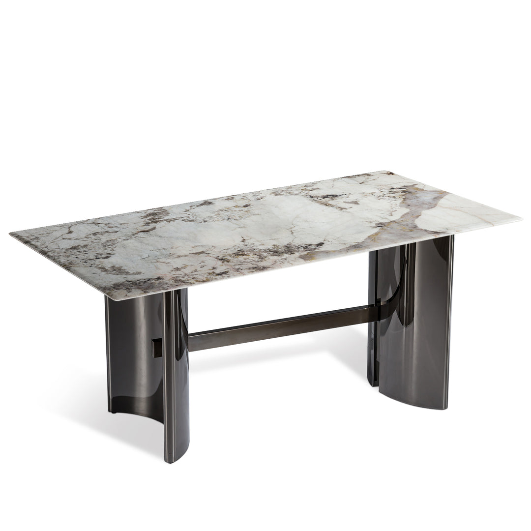 Modern Luxury Stone Dining Table BLITZ LUX Panoramic
